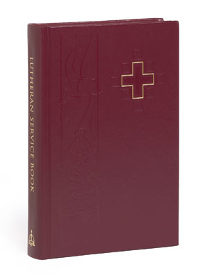 A picture of a hymnal, The Lutheran Service Book